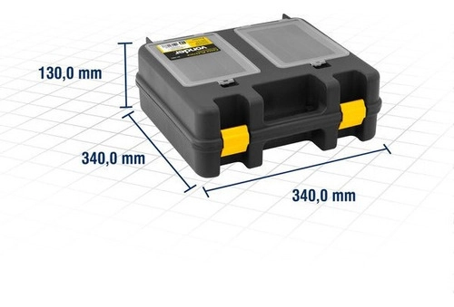 Caixa Plástica para Ferramentas VD7001 Vonder Caixa Plástica para Ferramentas VD7001 Vonder