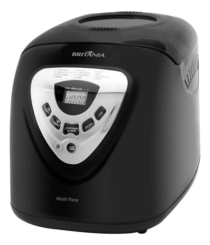 Panificadora Britânia Multipane Preto Panificadora Britânia Multipane Preto