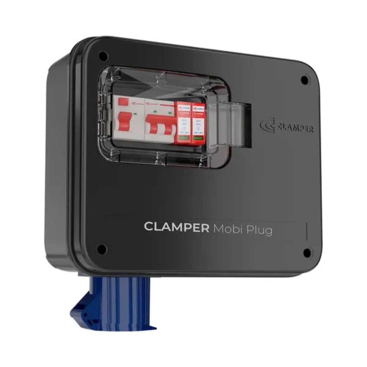 Quadro Proteção Carregador Veícular 8KW PT 32A CLAMPER 220V
