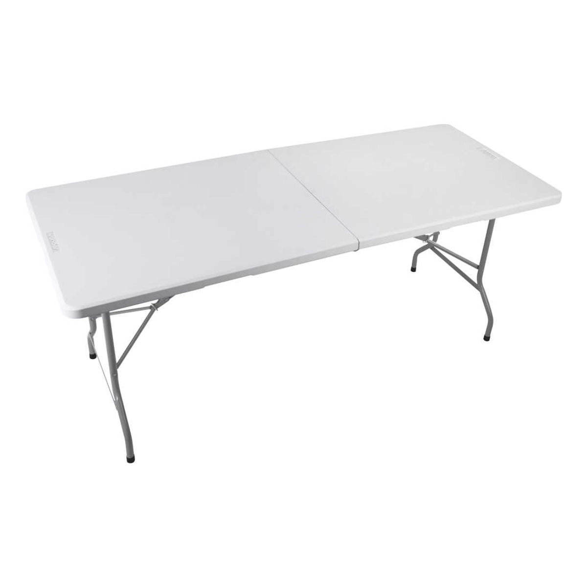 Mesa dobrável retangular 180cm branca VONDER