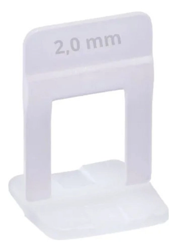 1000 Niveladores Espaçadores Slim Piso Azulejo Porcelanato Cortag