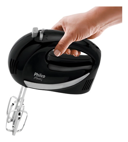 Batedeira Paris Power Mixer Turbo Portátil 350W Philco 110V Batedeira Paris Power Mixer Turbo Portátil 350W Philco 110V