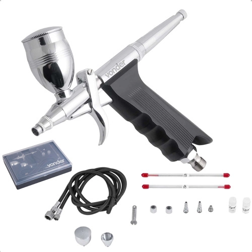 Aerógrafo com acessórios 16 peças VONDER Aerógrafo com acessórios 16 peças VONDER