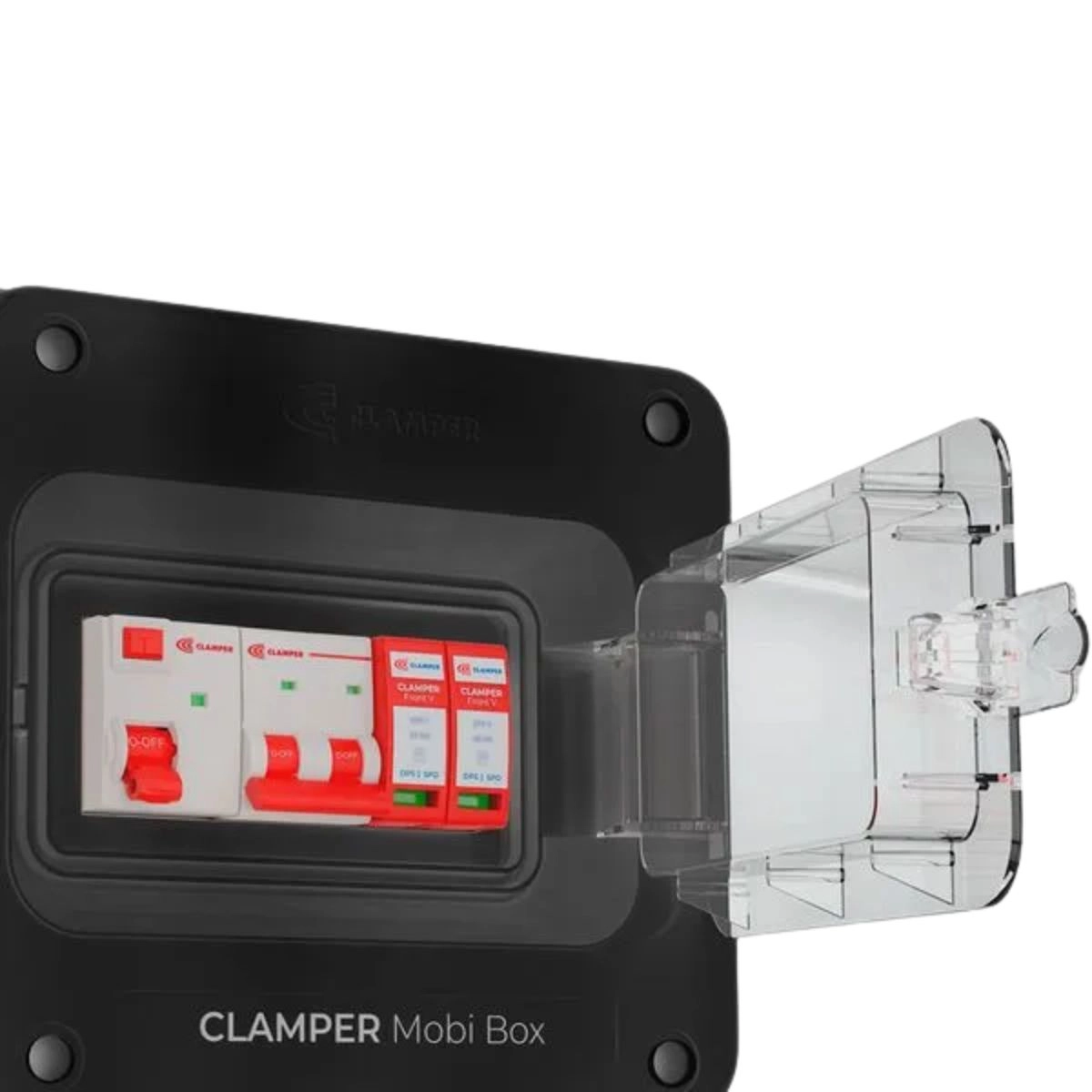 Quadro Proteção Carregador Veícular 8KW PT 40A CLAMPER 220V