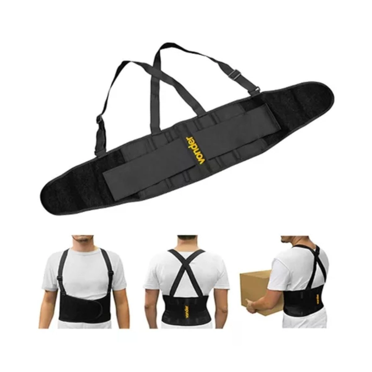 Cinto ergonômico lombar tamanho GG VONDER 