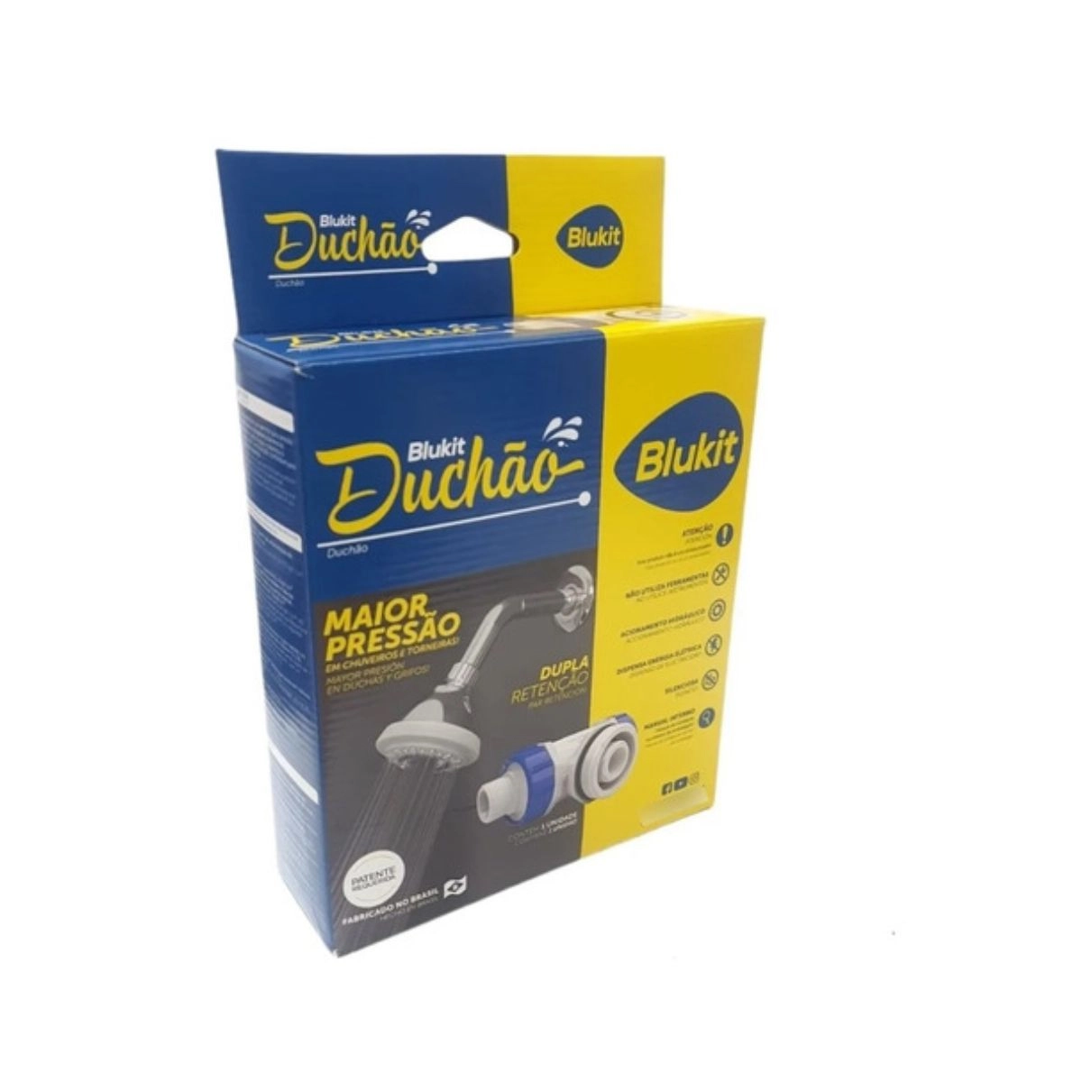 Kit 2 Válvula Duchão 3/4&quot; e 1.1/2&quot; para Caixa d&#039;água BLUKIT