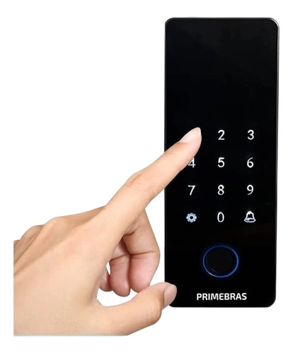 Fechadura Biometrica Athenas Madeira Bluetooth PRIMEBRAS Fechadura Biometrica Athenas Madeira Bluetooth PRIMEBRAS