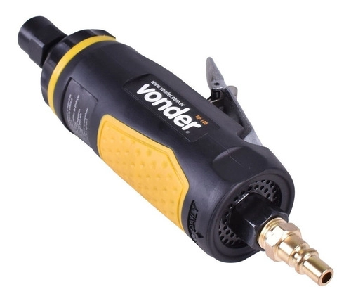 Retífica pneumática curta reta, 1/4&quot; - 6,35 mm, RP140 Vonder