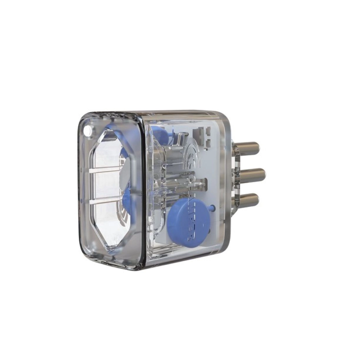 Protetor DPS Pocket LCF 3 Pinos Transparente 10A Clamper Protetor DPS Pocket LCF 3 Pinos Transparente 10A Clamper