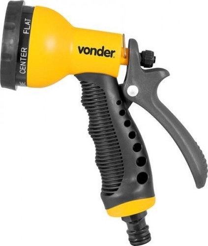 Esguicho plástico para jardim 7 funções engate 1/2 Vonder Esguicho plástico para jardim 7 funções engate 1/2 Vonder