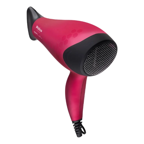 Secador de cabelo PSC2350 Íons Tourmaline 2200W Bivolt Philco Secador de cabelo PSC2350 Íons Tourmaline 2200W Bivolt Philco