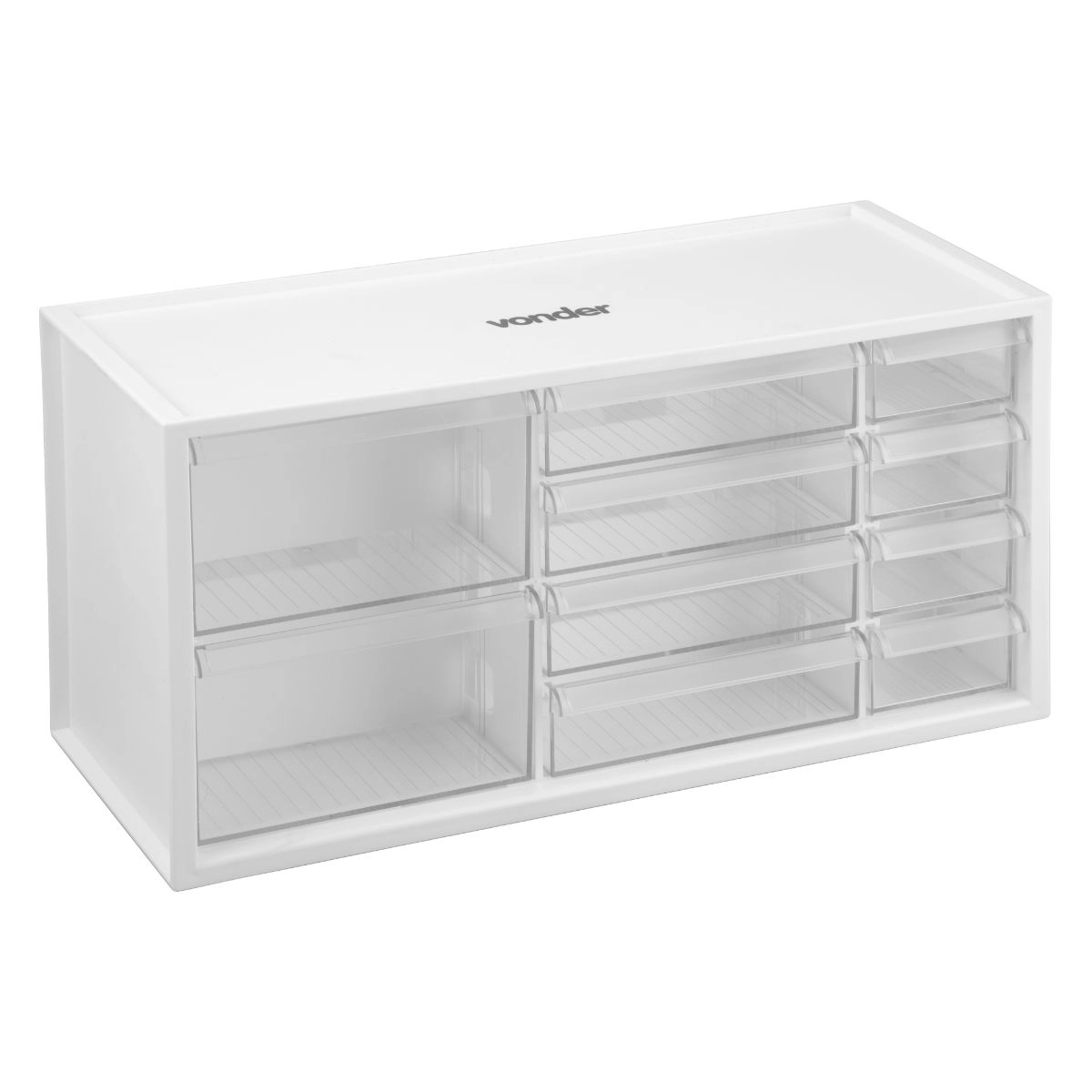 Organizador plástico com 10 gavetas OPV0378 VONDER