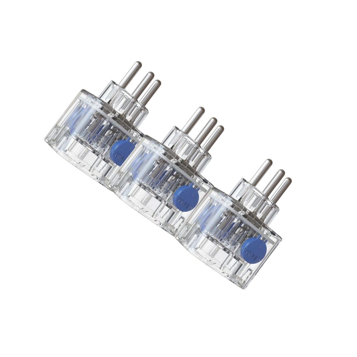 Kit 3 Protetor DPS Pocket LCF 3P Transparente 10A Clamper Kit 3 Protetor DPS Pocket LCF 3P Transparente 10A Clamper