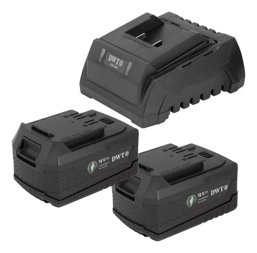 Kit DWT-  01 Carregador ICBD1805 Bivolt + 02 Bateria 4ah IBD1804 18V