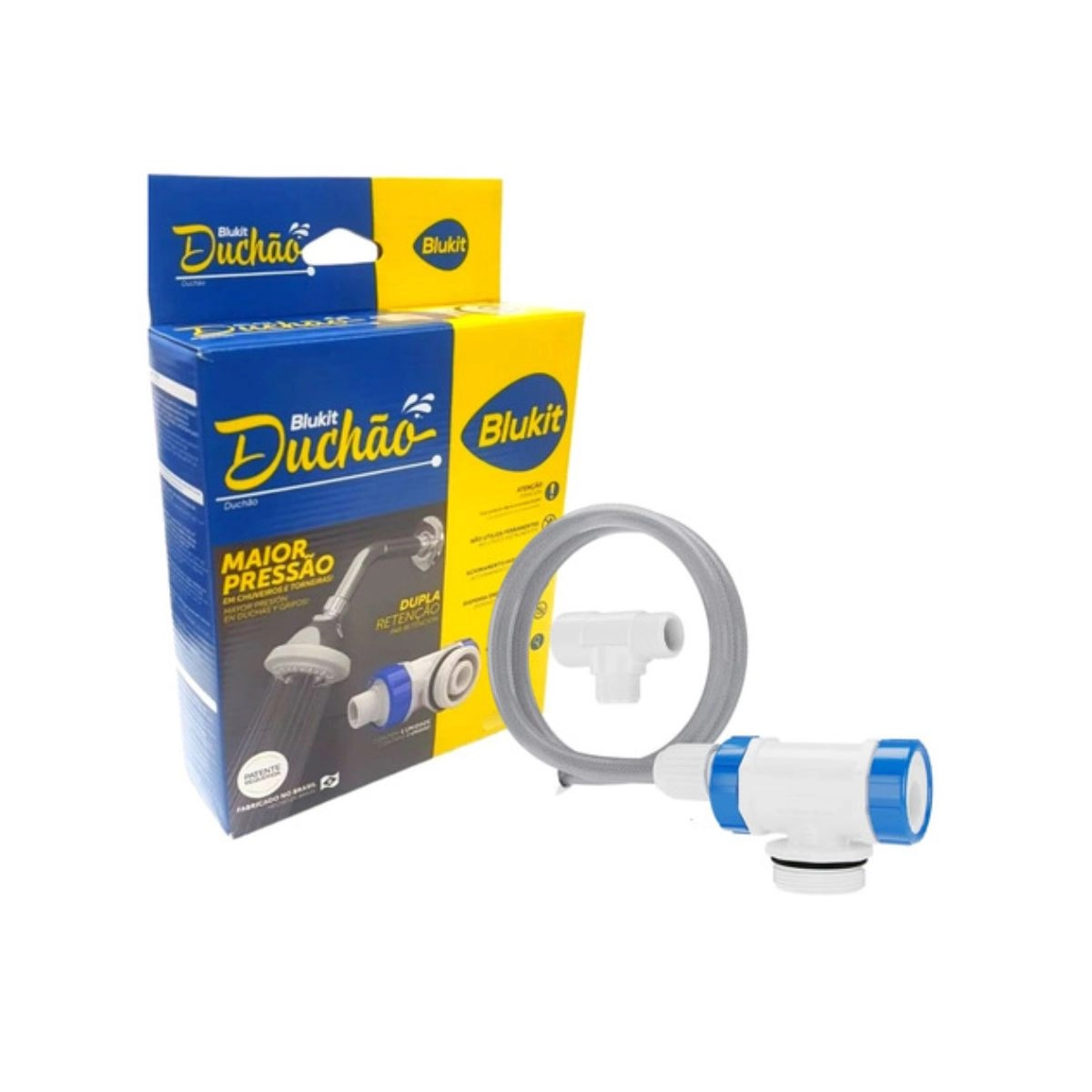 Kit 2 Válvula Duchão 3/4&quot; e 1.1/2&quot; para Caixa d&#039;água BLUKIT