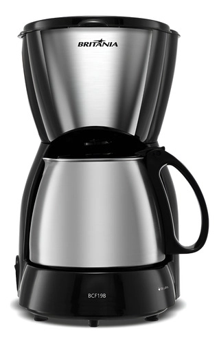 Cafeteira 18 Cafezinhos Bcf19b 550w Britânia Cafeteira 18 Cafezinhos Bcf19b 550w Britânia