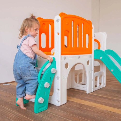 Playground Infantil  Mini Mundo 2 Torres Freso Baby Playground Infantil  Mini Mundo 2 Torres Freso Baby