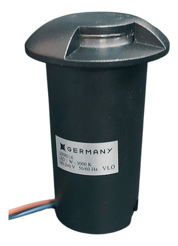 Balizador Preto LED Germany 1W 1 Facho IP65 Bivolt Branco Quente 3000k (Luz Amarelada) Balizador Preto LED Germany 1W 1 Facho IP65 Bivolt Branco Quente 3000k (Luz Amarelada)