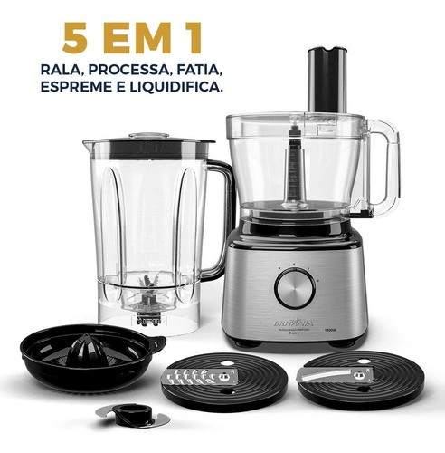 Multiprocessador Multifunções BMP2000 1300W Britânia Multiprocessador Multifunções BMP2000 1300W Britânia