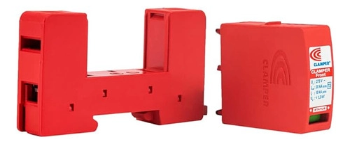 Kit 6 Dispositivo de Proteção Contra Surtos Elétricos (DPS) Clamper 20KA 275V Kit 6 Dispositivo de Proteção Contra Surtos Elétricos (DPS) Clamper 20KA 275V