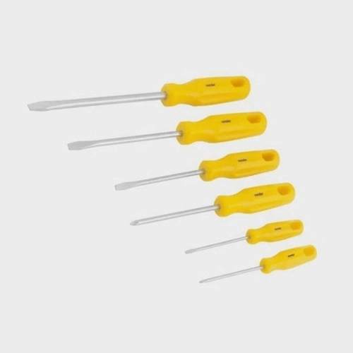 Jogo de chaves de fenda/phillips com 6 peças VONDER 