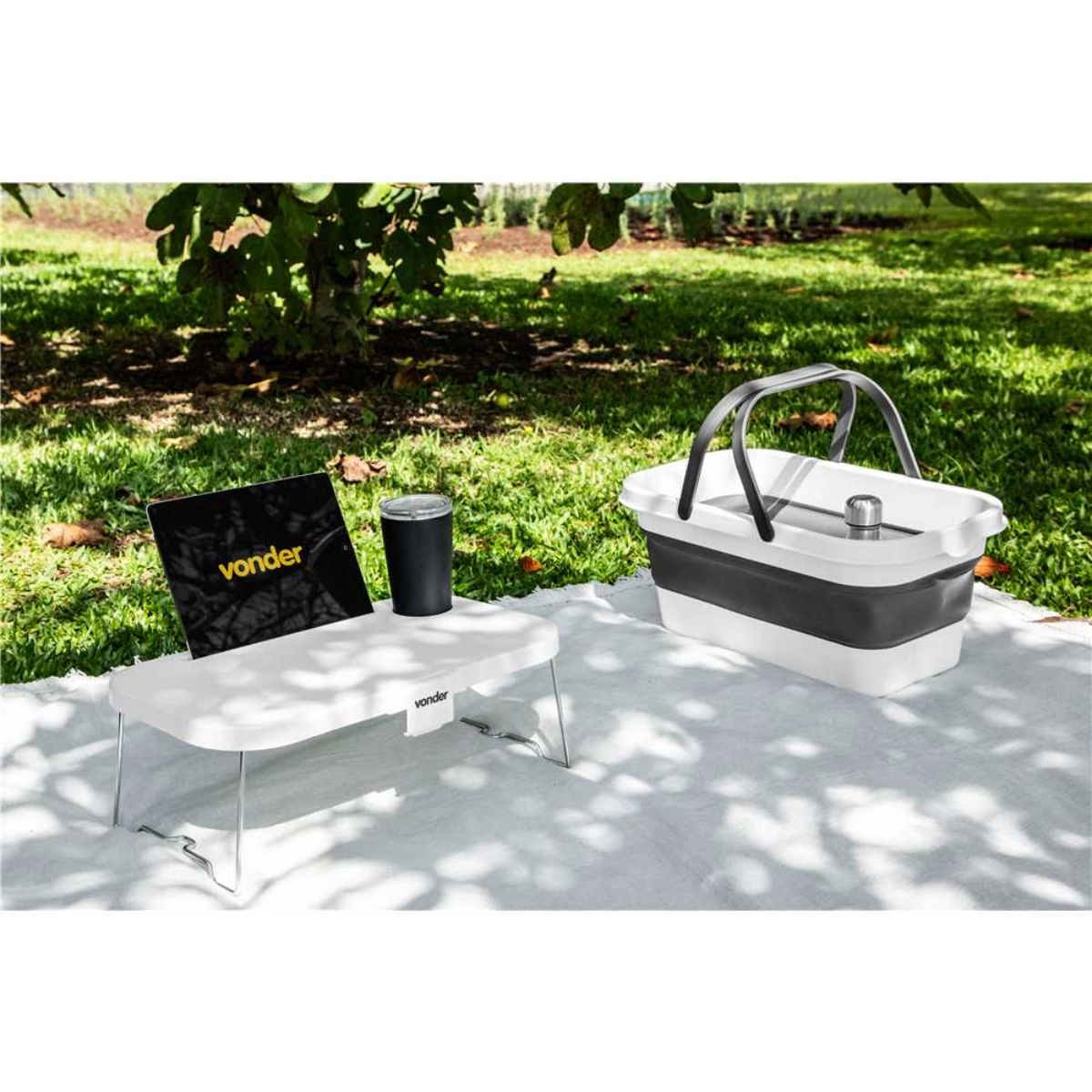 Cesto dobrável c/ alças 16 litros VONDER