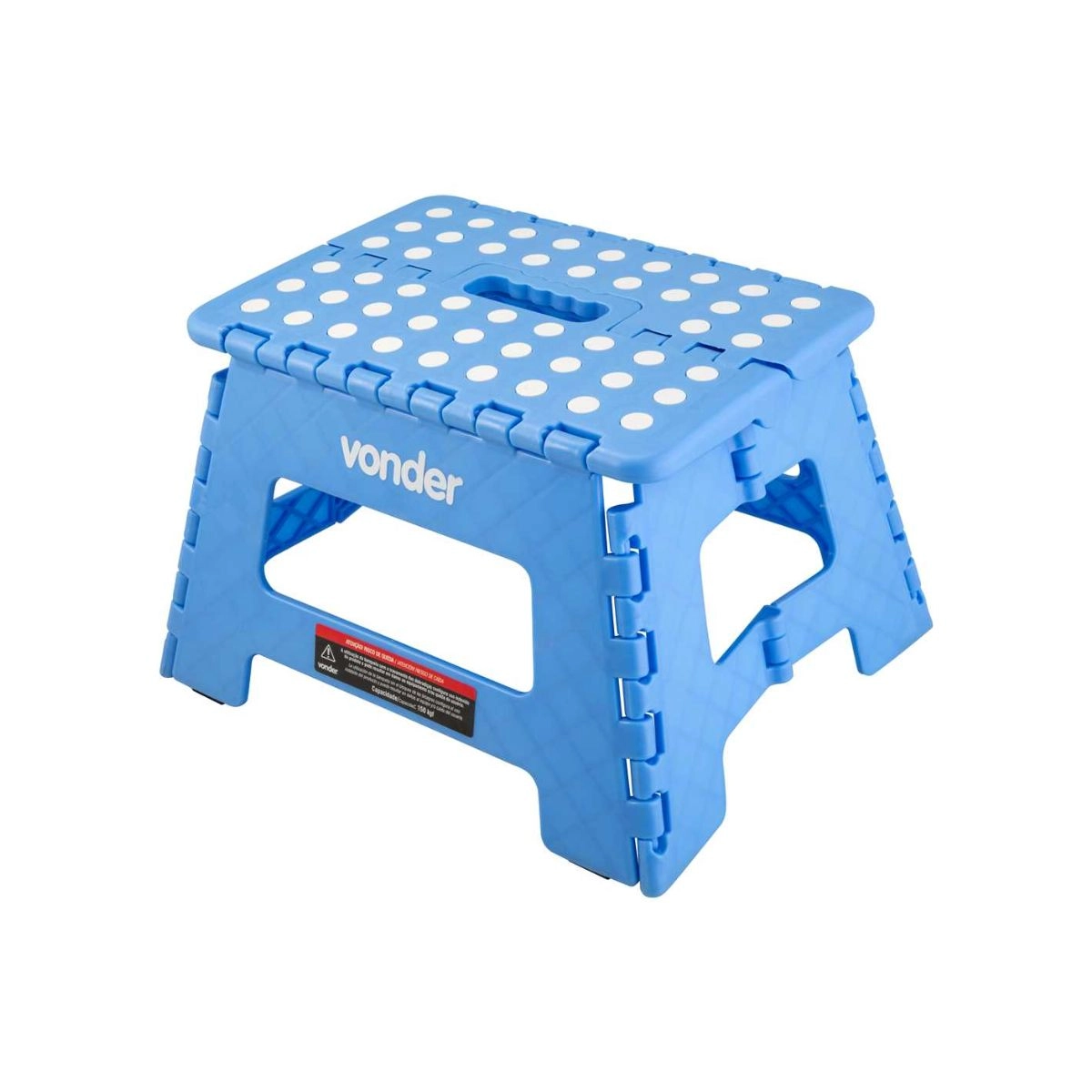 Banqueta plástica dobrável altura 220mm VONDER 