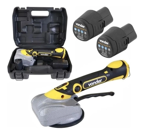 Kit Vonder - 01 Maquina Assentar Pisos Porcelanatos Map120 + 02 Bateria 12v MAP120
