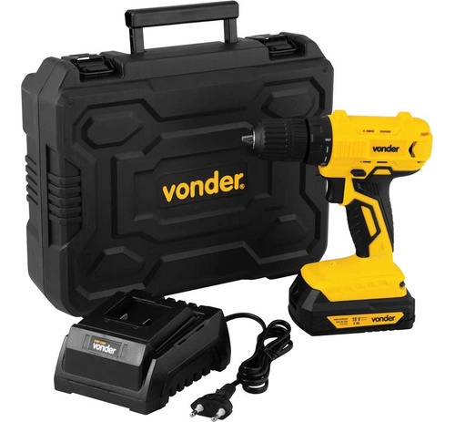 Parafusadeira furadeira a bateria 18V com bateria e com carregador IPFV1852 VONDER