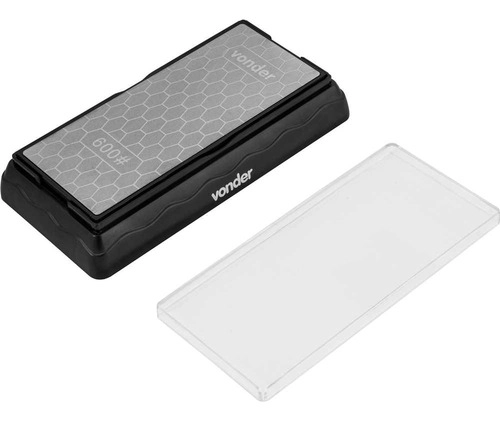 Pedra para afiar diamantada,base de 7" dupla face G 600/1200 VONDER