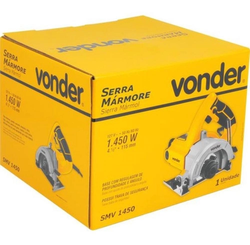 Serra mármore SMV1450 sem disco 110V VONDER