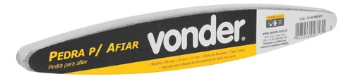 Pedra para afiar tipo canoa VONDER 
