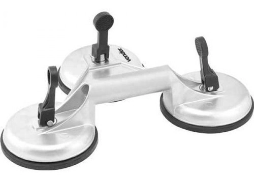 Ventosa tripla 116mm alumínio VONDER