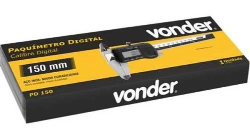 Paquímetro digital 150mm PD150 VONDER Paquímetro digital 150mm PD150 VONDER