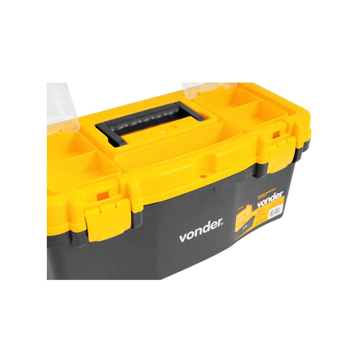Caixa para ferramentas plástica CPV0405 VONDER  Caixa para ferramentas plástica CPV0405 VONDER