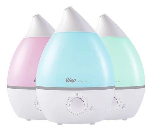 Umidificador Com Luminária e Difusor de Aromas Air Flow WAP