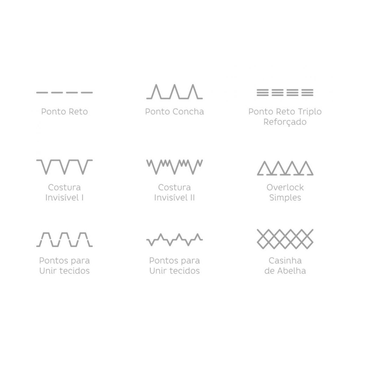 Máquina de Costura Elgin Genius JX4035
