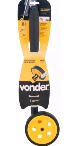 Medidor de Distância com Roda Trena 4 Dígitos Vonder Medidor de Distância com Roda Trena 4 Dígitos Vonder
