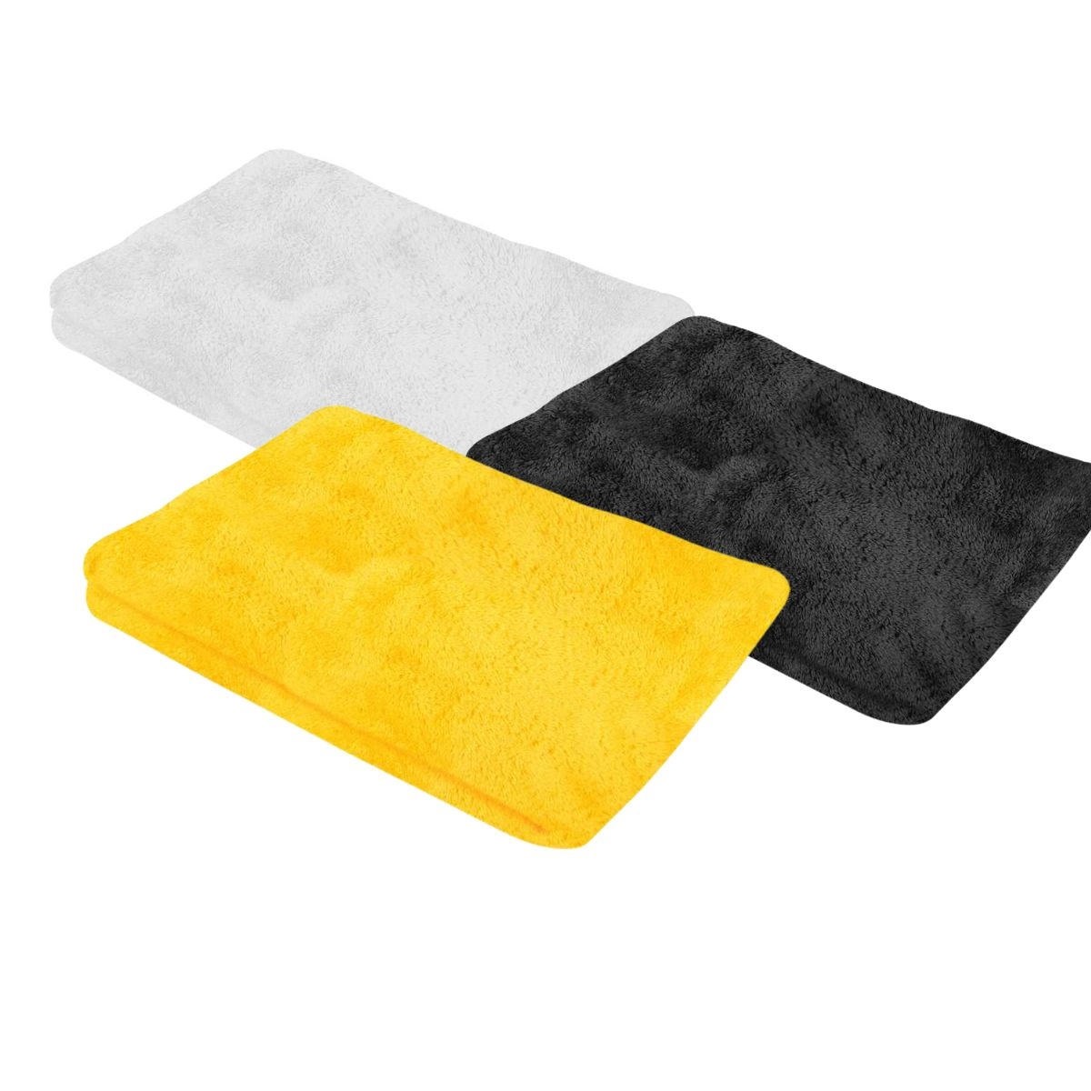 Toalha de microfibra 60 x 40 500 g/m² jogo 3 peças VONDER Toalha de microfibra 60 x 40 500 g/m² jogo 3 peças VONDER