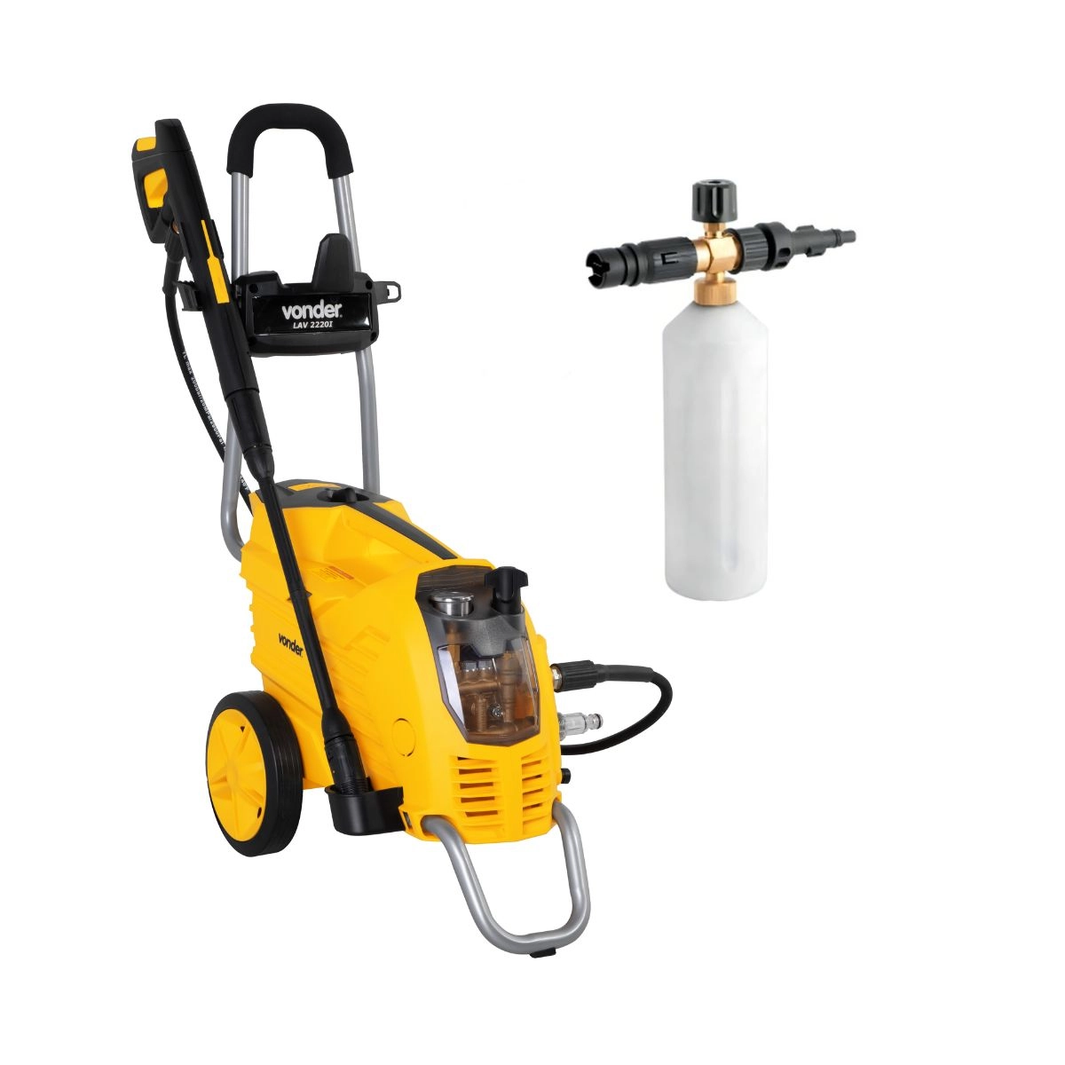 Lavadora de alta pressão LAV2220I220V+ Snowfoam 750ml VONDER Lavadora de alta pressão LAV2220I220V+ Snowfoam 750ml VONDER