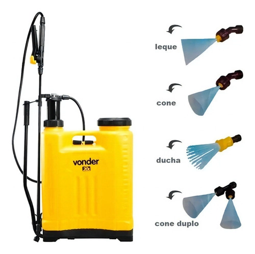 Pulverizador Agrícola 20 Litros Vonder PC020