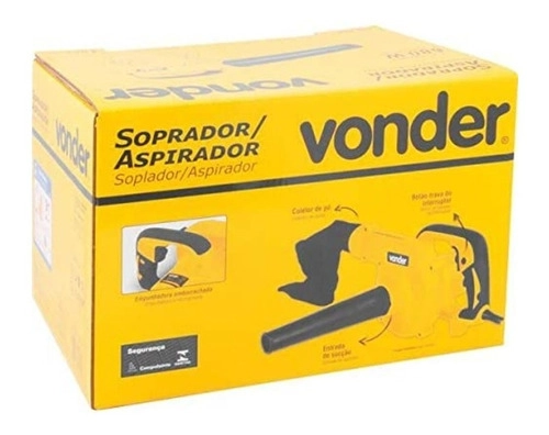 Soprador De Folhas E Aspirador Vonder Sav680 680w - 220V Soprador De Folhas E Aspirador Vonder Sav680 680w - 220V