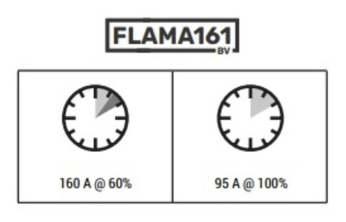 Maquina Inversor Solda Boxer FLAMA161 Sem Máscara e Picareta - Bivolt