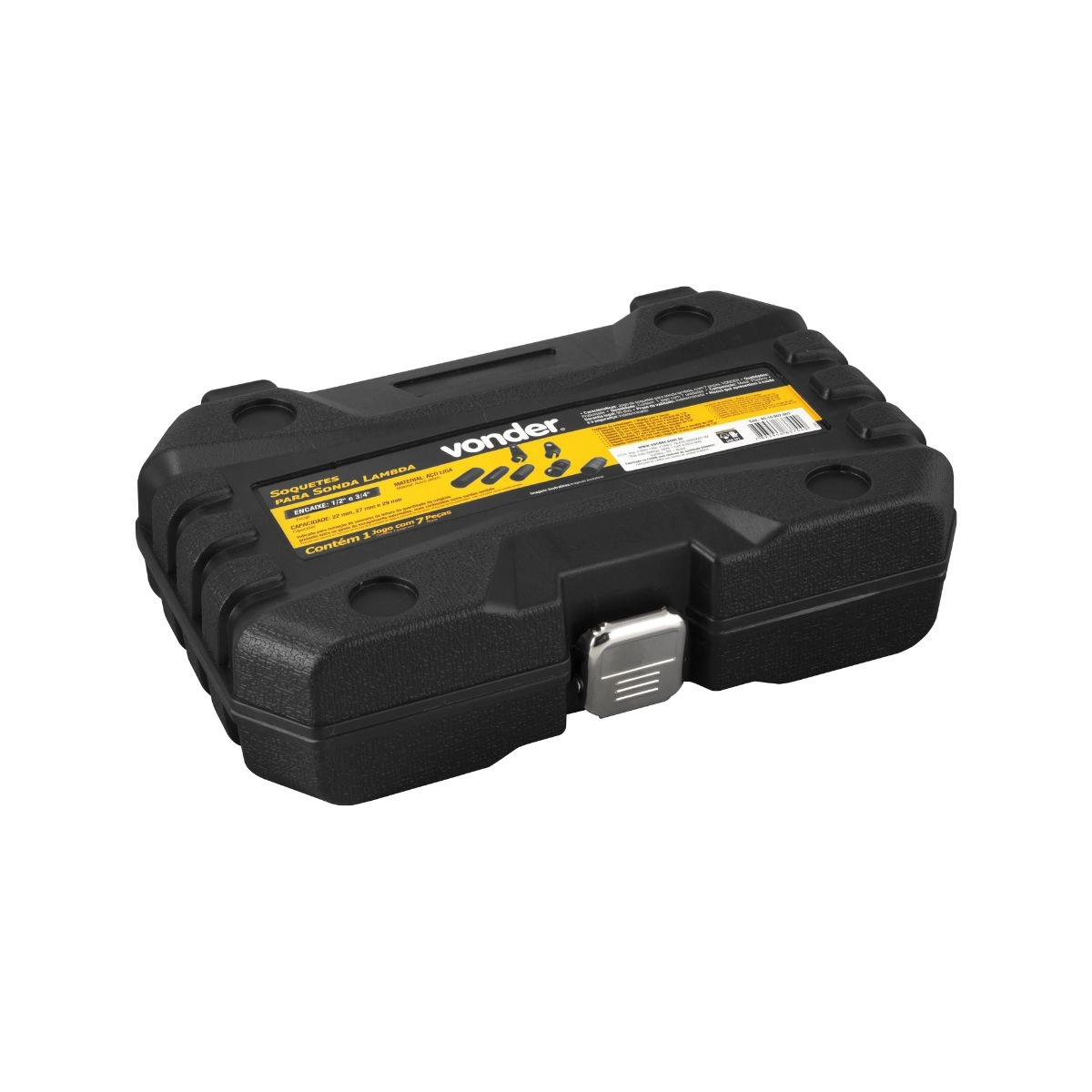 Jogo de soquetes com 7pçs para sonda lambda VONDER 