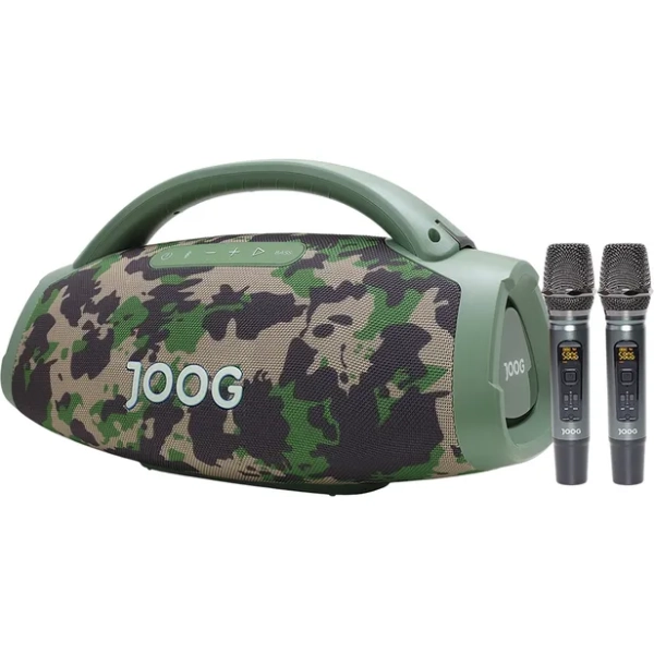 Caixa de Som One HiFi JOF01 200W 2 microfones Camuflado JOOG