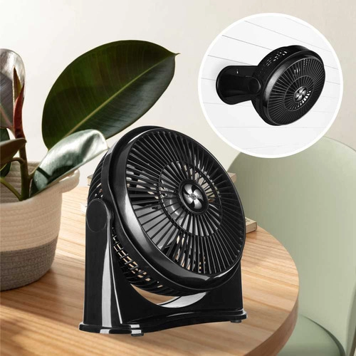 Ventilador Circulador de Ar 25CM PRETO/PRATA Ventimais Ventilador Circulador de Ar 25CM PRETO/PRATA Ventimais