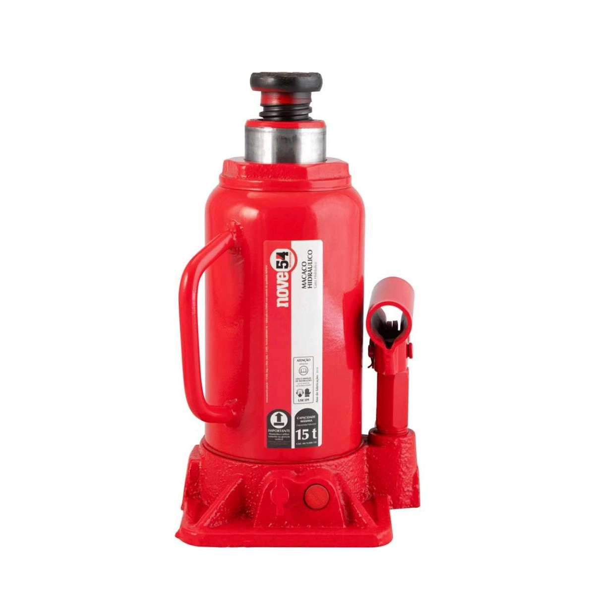 Macaco Hidráulico Tipo Garrafa 15 Toneladas Nove54