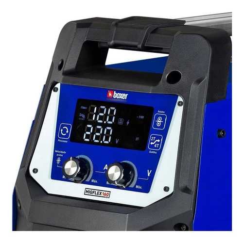 Maquina Inversor Solda Boxer MIGFLEX160 Sem Máscara e Picareta - Bivolt