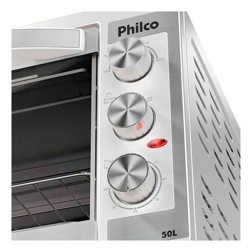 Forno Elétrico Branco 50l Dupla Resistência Pfe52b Philco Forno Elétrico Branco 50l Dupla Resistência Pfe52b Philco