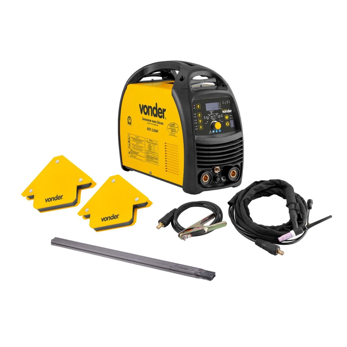 Maquina Solda RIV218AF + 2 Esquadros+ 1 Eletrodo VONDER